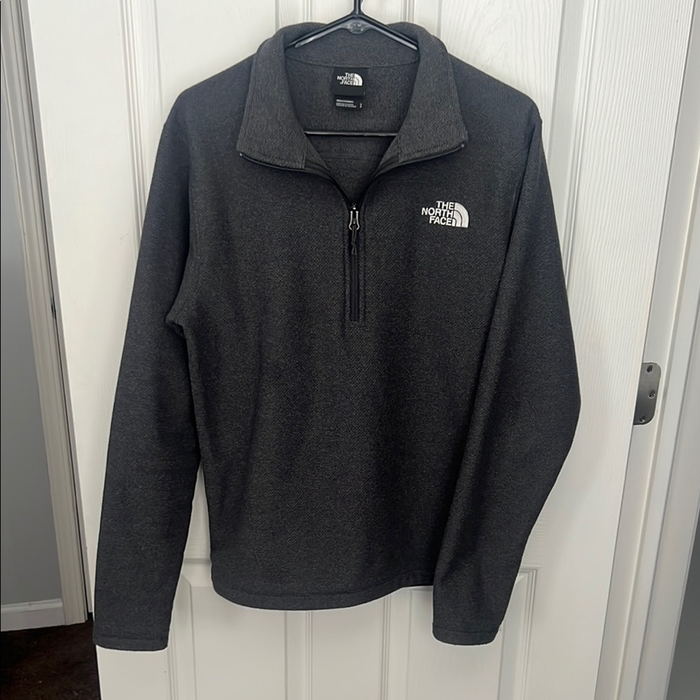 The North Face Black Quarter-Zip Pullover